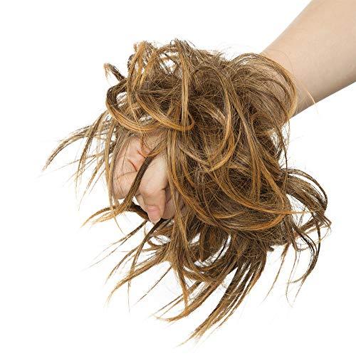 Messy Curly Bun with Combs - Image 59