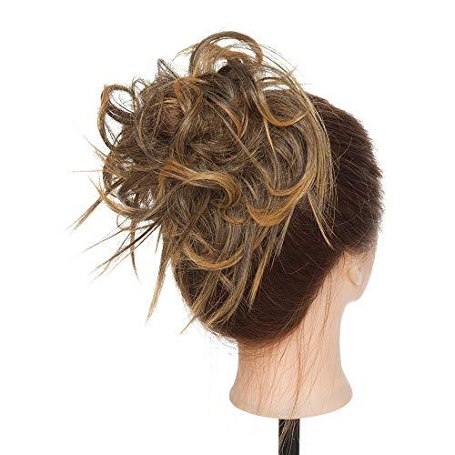 Messy Curly Bun with Combs - Image 60