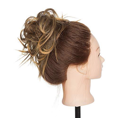 Messy Curly Bun with Combs - Image 61