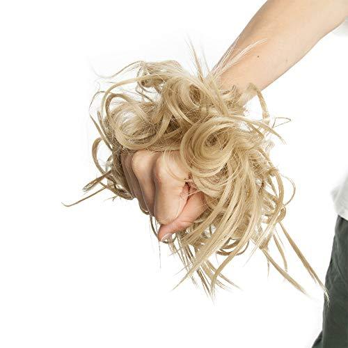 Messy Curly Bun with Combs - Image 63