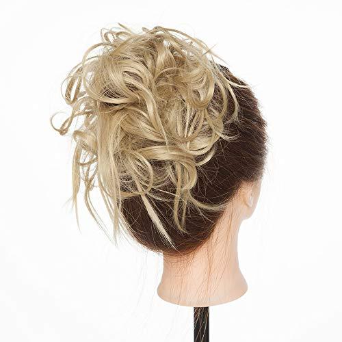 Messy Curly Bun with Combs - Image 65