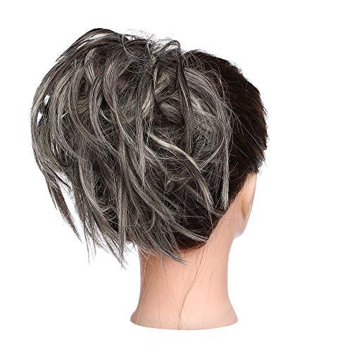 Messy Curly Bun with Combs - Image 71