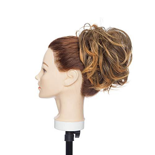 Messy Curly Bun with Combs - Image 73