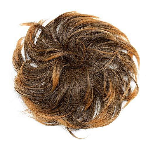 Messy Curly Bun with Combs - Image 76