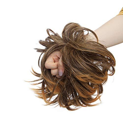 Messy Curly Bun with Combs - Image 79