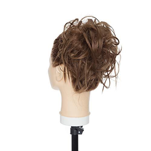 Messy Curly Bun with Combs - Image 83