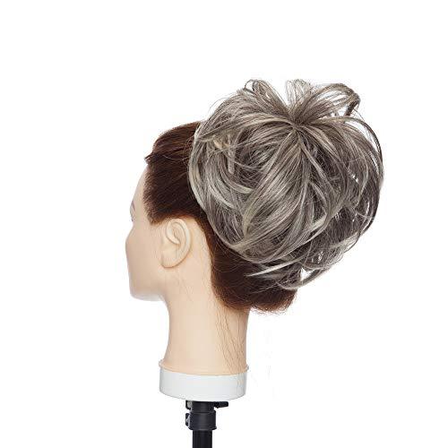 Messy Curly Bun with Combs - Image 91