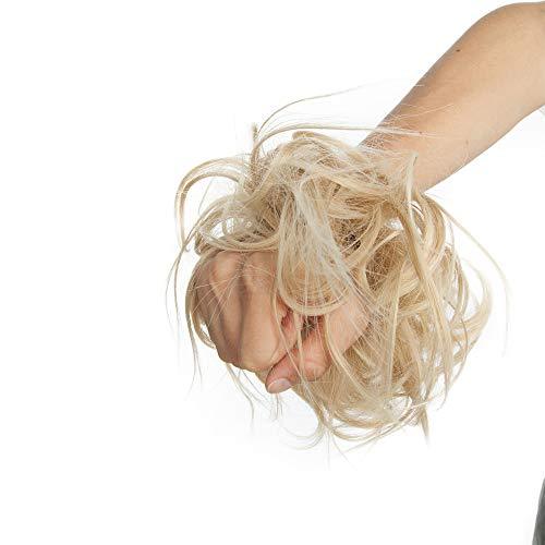 Messy Curly Bun with Combs - Image 99