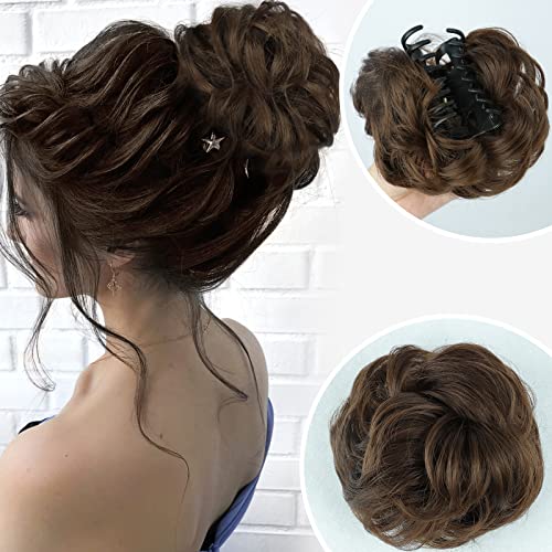 Messy Hair Bun - Image 19
