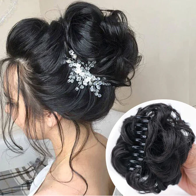 Messy Hair Bun - Image 37