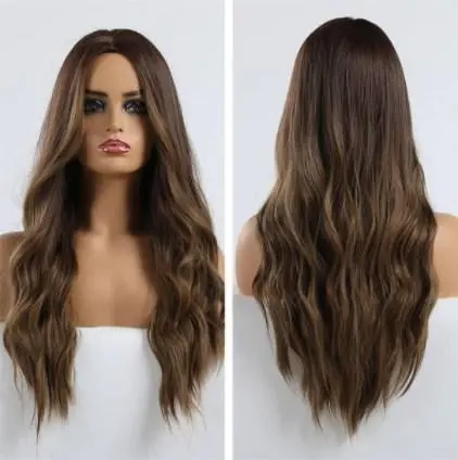 Michela Rooted Long Ombre Wig - Image 10
