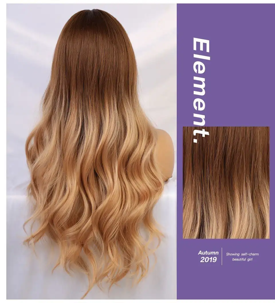 Michela Rooted Long Ombre Wig - Image 13