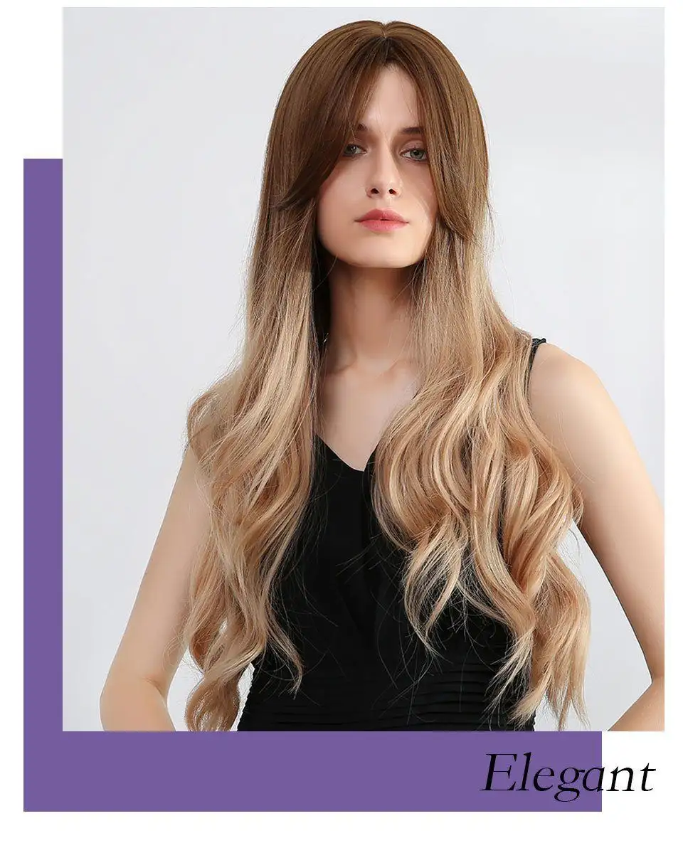 Michela Rooted Long Ombre Wig - Image 17