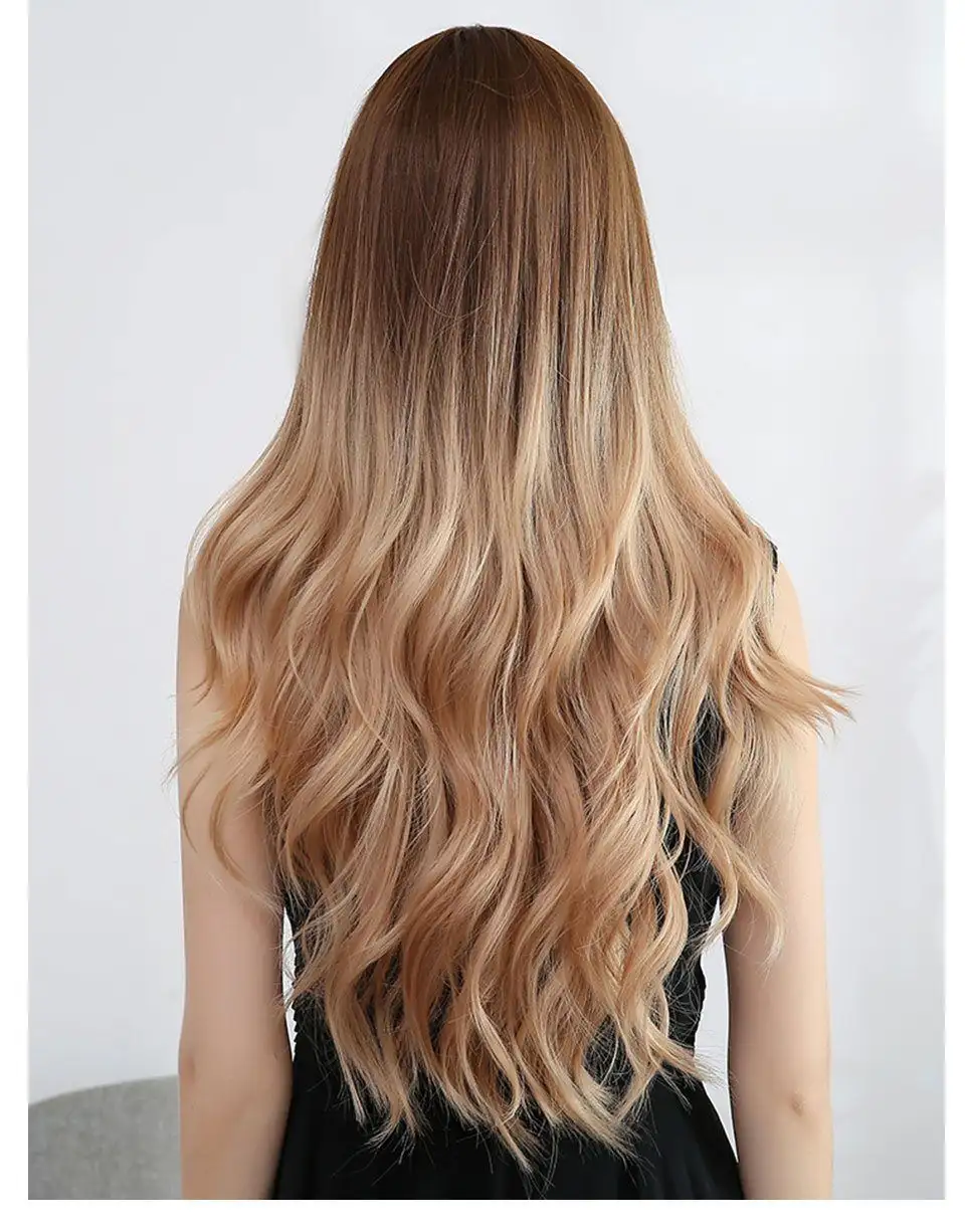 Michela Rooted Long Ombre Wig - Image 18