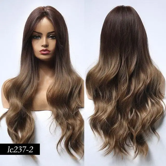 Michela Rooted Long Ombre Wig - Image 9