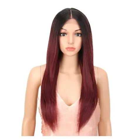 Michelle Lace Front Wig  Straight Lace Front Wig - Image 2