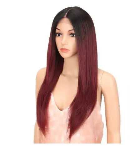 Michelle Lace Front Wig  Straight Lace Front Wig - Image 3