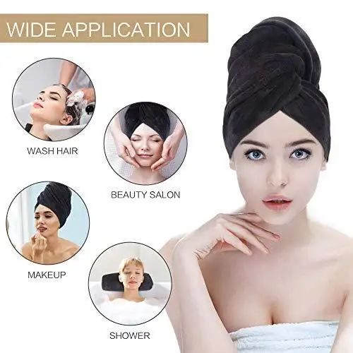 Microfiber Hair Towel Wrap - Image 10