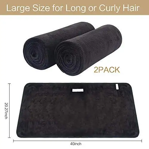 Microfiber Hair Towel Wrap - Image 12