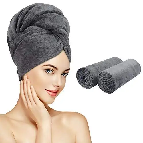 Microfiber Hair Towel Wrap - Image 20