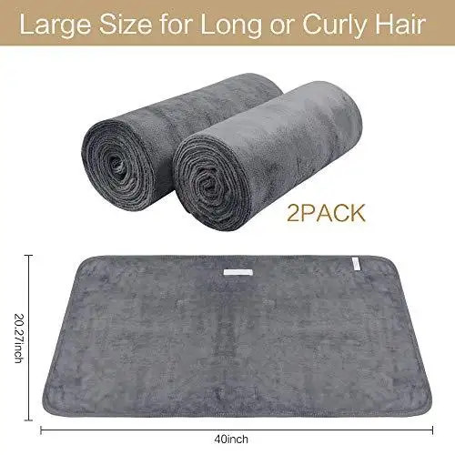Microfiber Hair Towel Wrap - Image 21