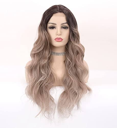 Mixed Blonde Wavy Ash Blonde Wig - Image 4