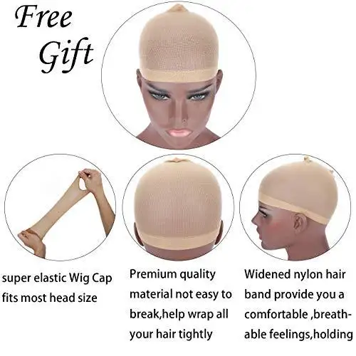Multi Directional Parting Curly Heat Resistant Wig - Image 7