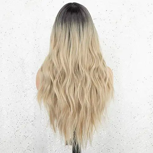 Nalla  22 inch Ombre Blonde Wig with Dark Roots - Image 6
