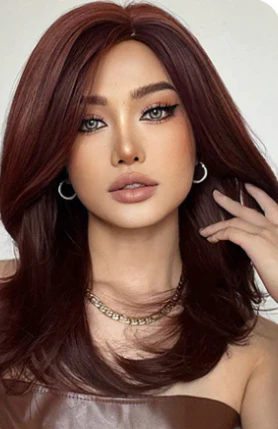 Heat Resistant Fiber Fashion Synthetic Wig - Image 15