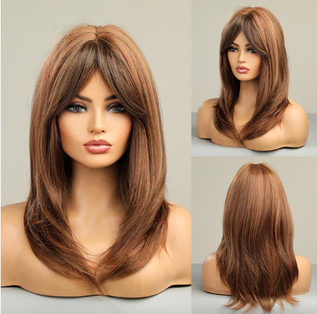 Heat Resistant Fiber Fashion Synthetic Wig - Image 18