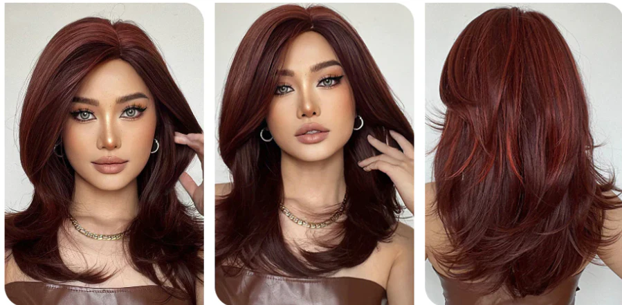 Heat Resistant Fiber Fashion Synthetic Wig - Image 21