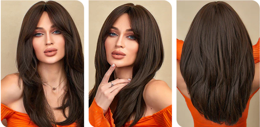 Heat Resistant Fiber Fashion Synthetic Wig - Image 23