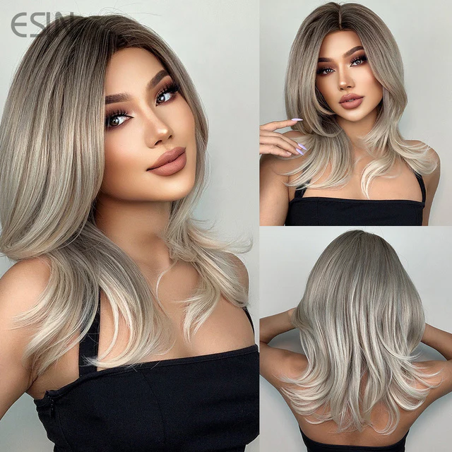 Heat Resistant Fiber Fashion Synthetic Wig - Image 3