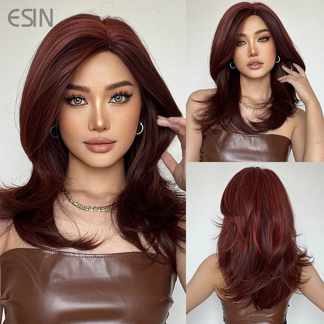 Heat Resistant Fiber Fashion Synthetic Wig - Image 4