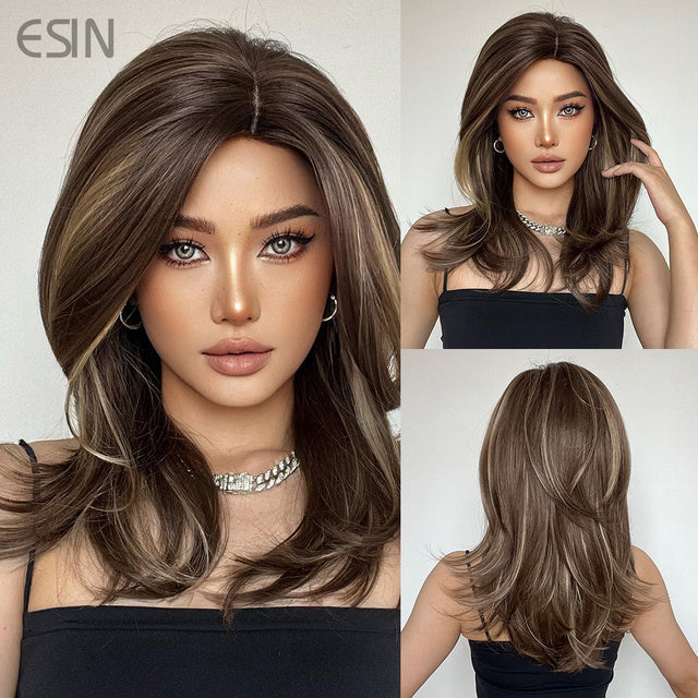 Heat Resistant Fiber Fashion Synthetic Wig - Image 5