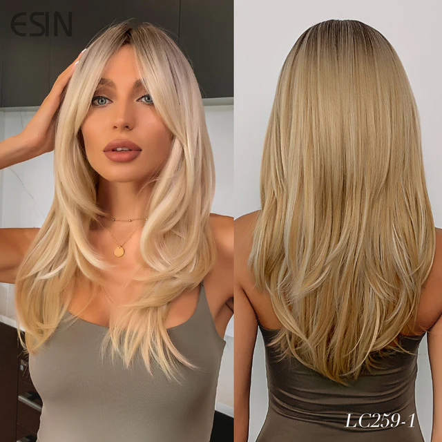Heat Resistant Fiber Fashion Synthetic Wig - Image 6
