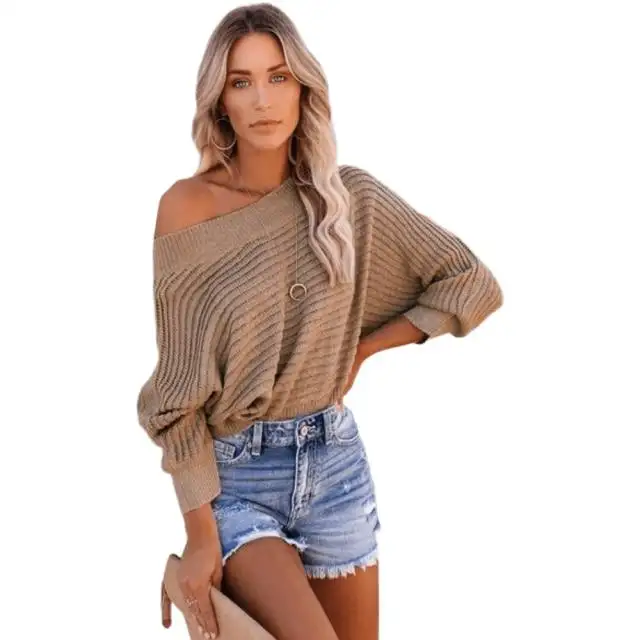 Off the Shoulder Sweater - Image 2
