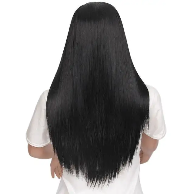 Straight Ombre 24 inch Heat Resistant Cosplay Wig - Image 7