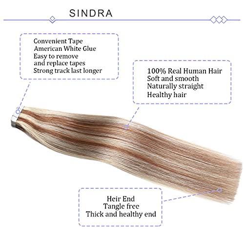 Ombre and Bayalage Tape In Human Hair Tape in Extensions - Image 15