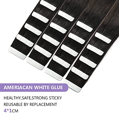 Ombre and Bayalage Tape In Human Hair Tape in Extensions - Image 22
