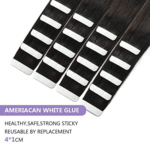 Ombre and Bayalage Tape In Human Hair Tape in Extensions - Image 36