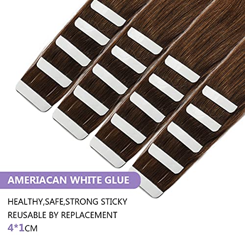 Ombre and Bayalage Tape In Human Hair Tape in Extensions - Image 66