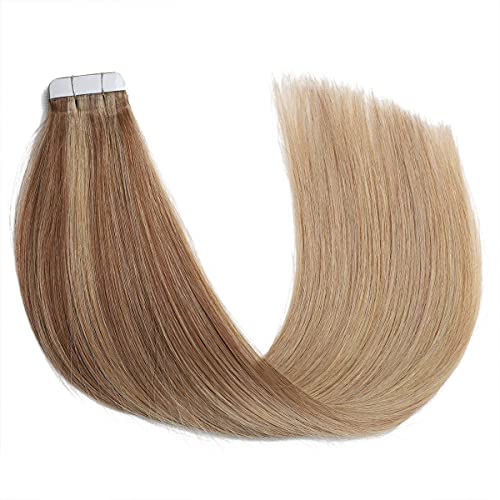 Ombre and Bayalage Tape In Human Hair Tape in Extensions - Image 89