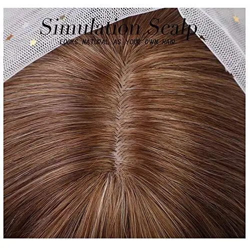 Ombre Brown Heat Resistant Fibre Long Wavy Wig - Image 5