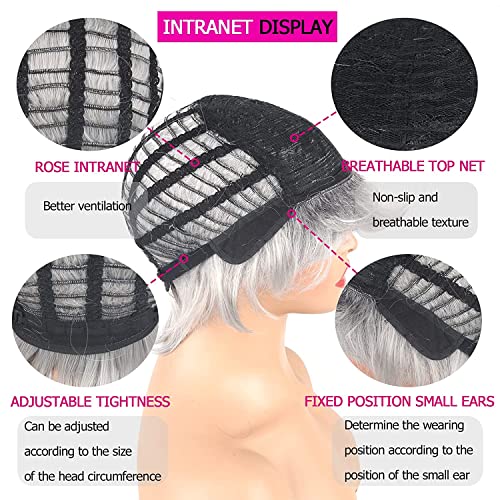 Ombre Gray Wig - Image 3