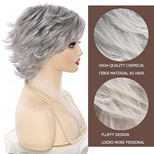 Ombre Gray Wig - Image 5