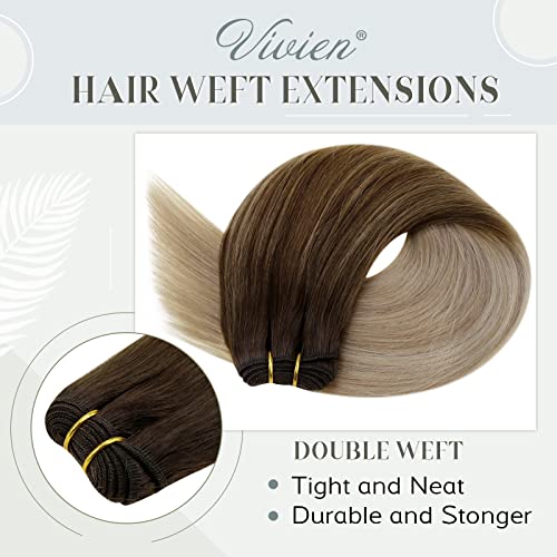 Ombre Human Hair Clip in Hair Extensions - Image 15