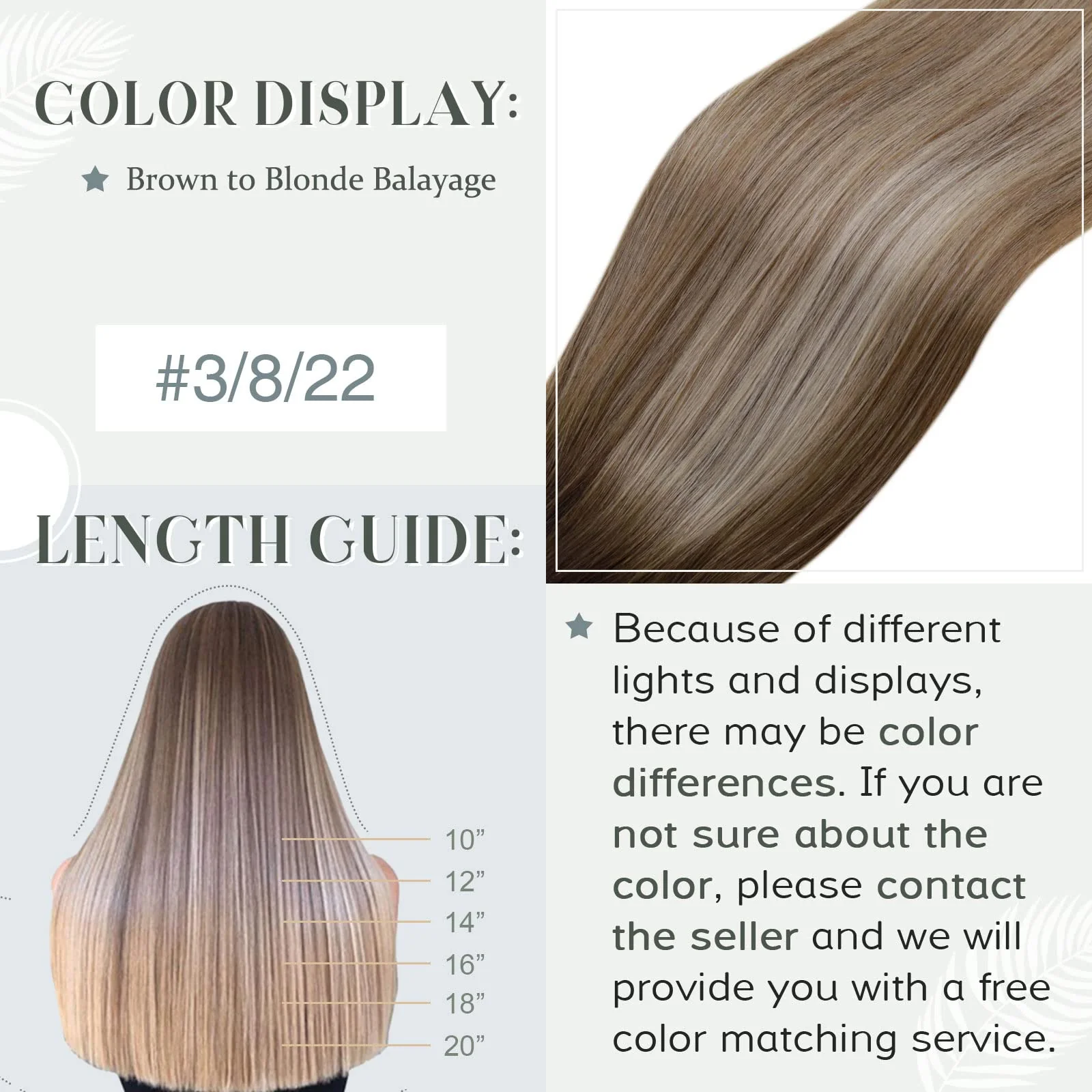 Ombre Human Hair Clip in Hair Extensions - Image 31