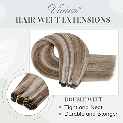 Ombre Human Hair Clip in Hair Extensions - Image 48