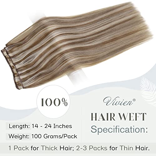 Ombre Human Hair Clip in Hair Extensions - Image 50